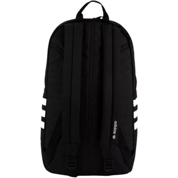 ADIDAS Originals Base Black White Stripes Large Backpack - Picture 3 of 16